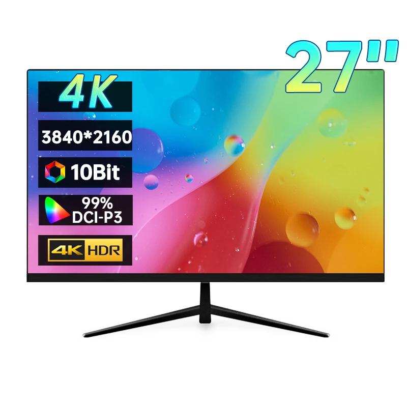 Ʈ ο  ũž ÷ IPS ũ,  巡ÿ, HDMI/DP , 27 ġ 4K UHD , 3840x2160P 99% sRGB, 10 Ʈ